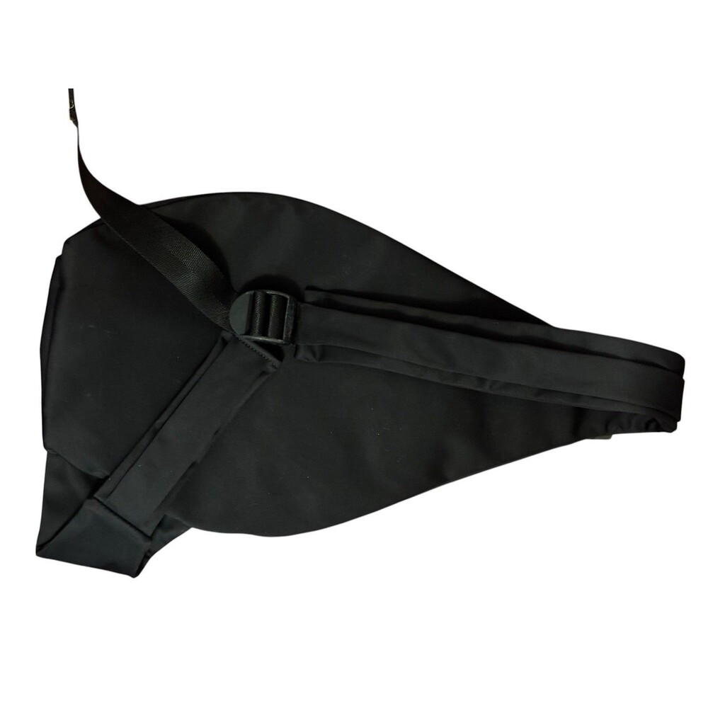Adidas Y-3 Yohji Yamamoto Sling Bag Black Crossbody Shoulder Backpack Techwear - Picture 9 of 10